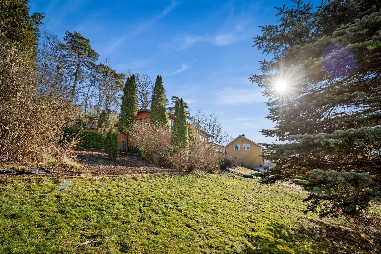 Her er det rikelig med boltreplass for både store og små. Galleribilde