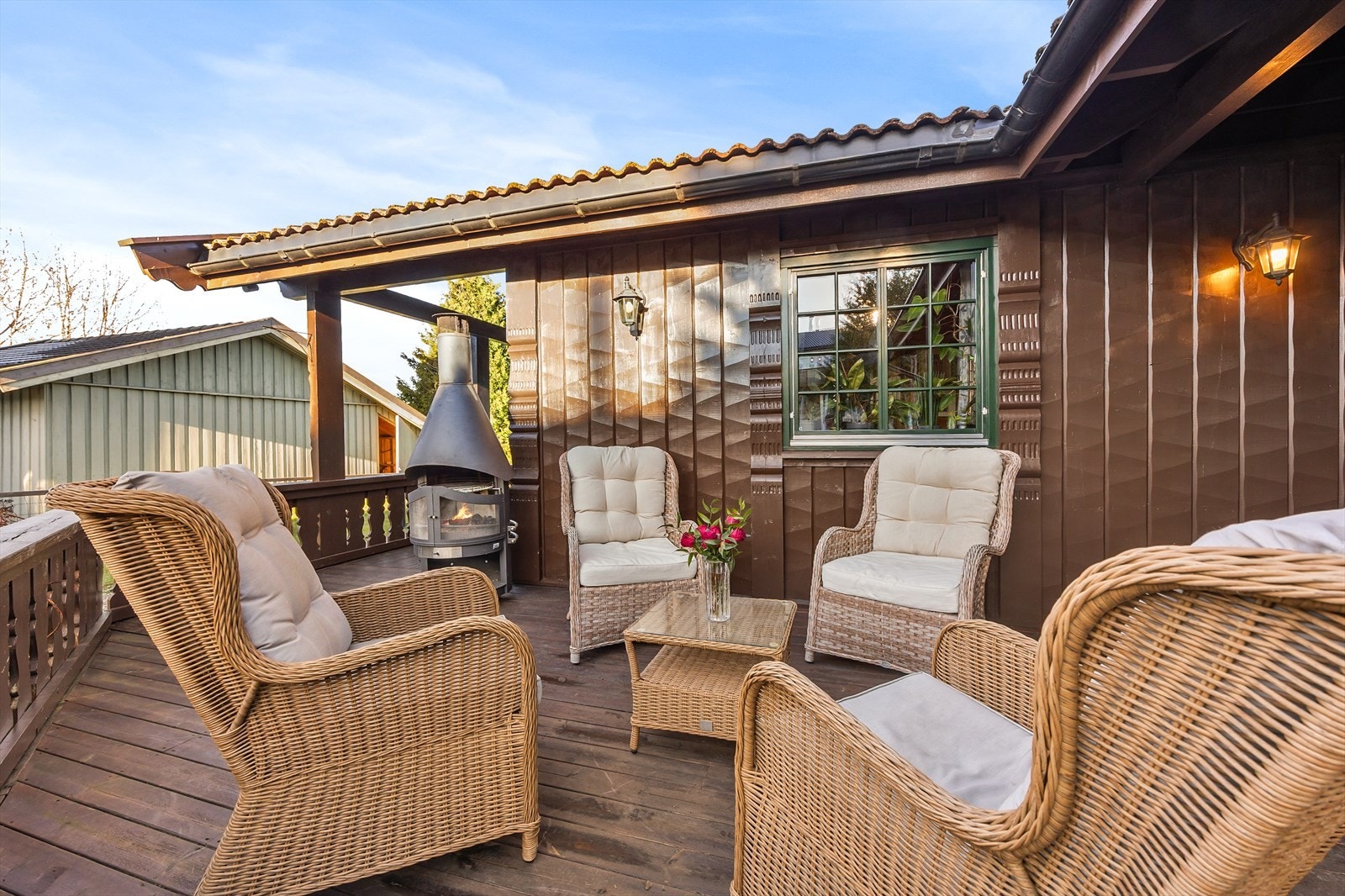 En perfekt plass for å nyte lange sommerkvelder utendørs. Galleribilde