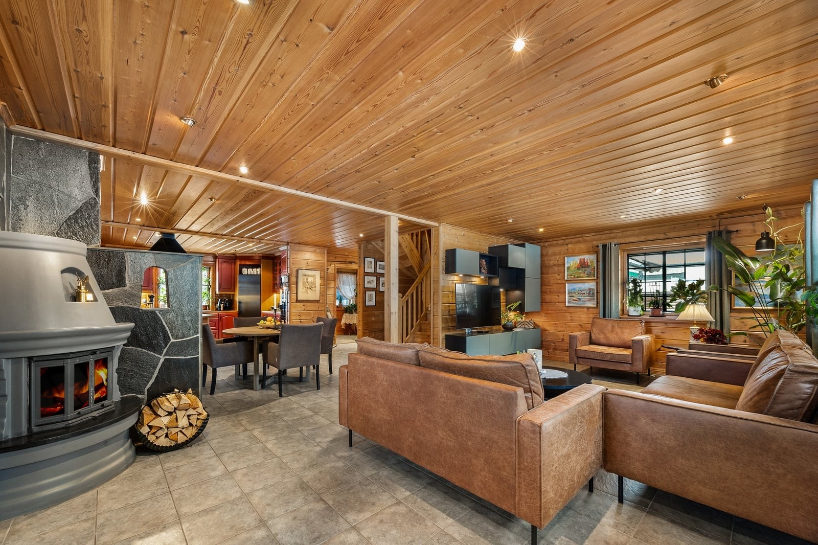 Her er det god plass for både familie og venner. Galleribilde