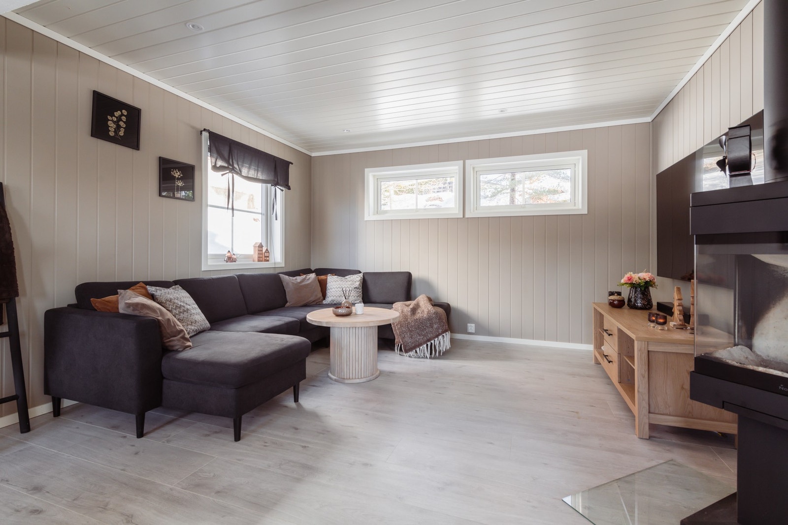 Lun og hyggelig sofakrok Galleribilde