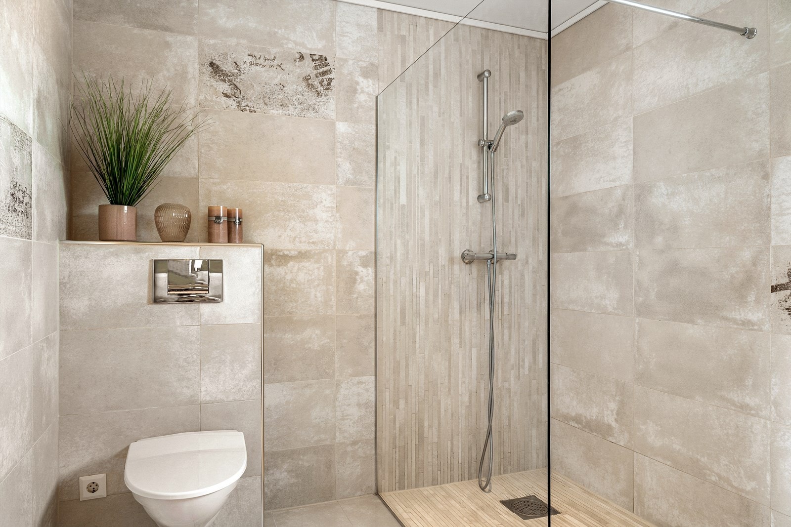 Varmekabler i gulvet sørger for ekstra komfort. Galleribilde