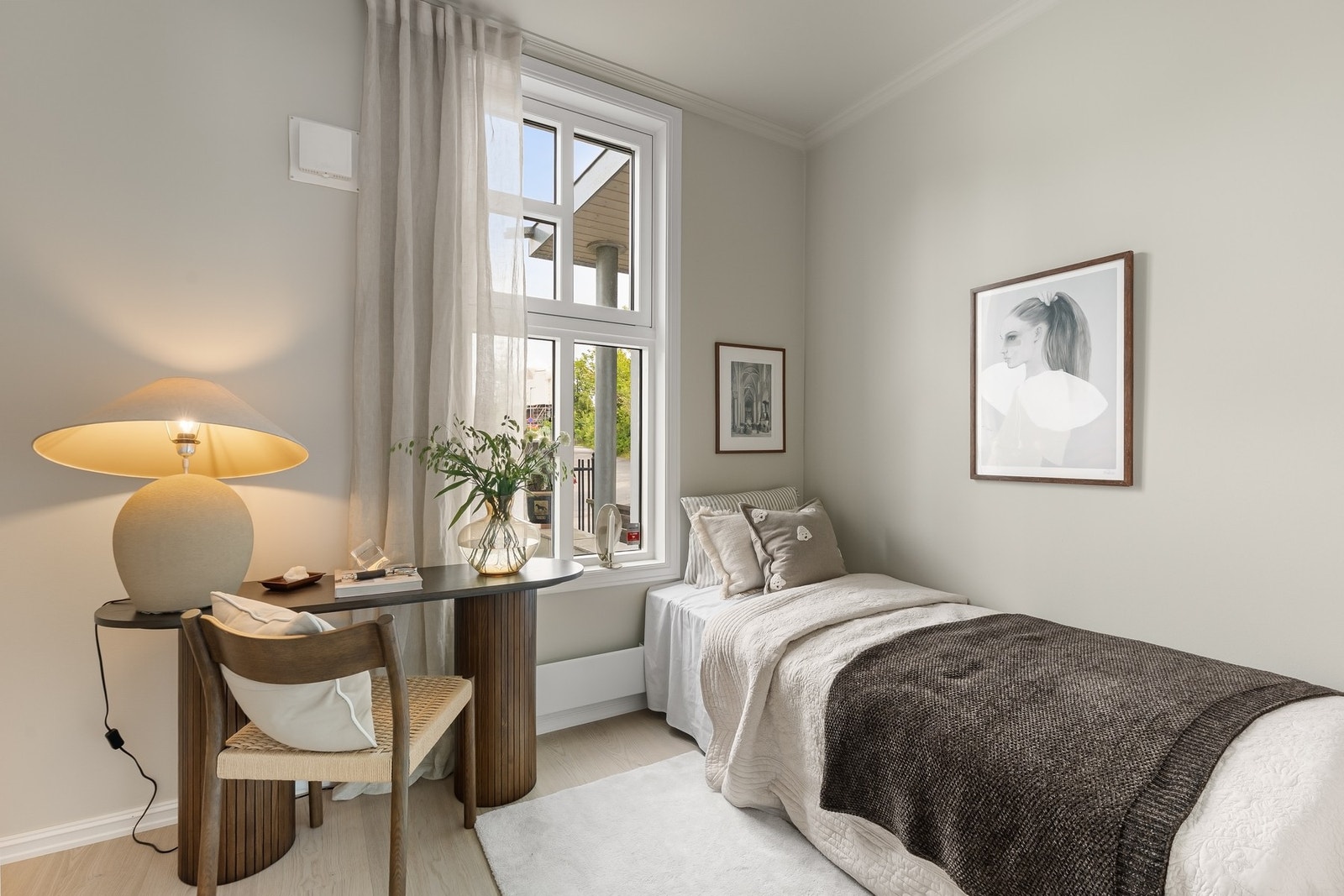 Soverom nr. 2 (Bilde hentet fra tidligere annonse). Galleribilde