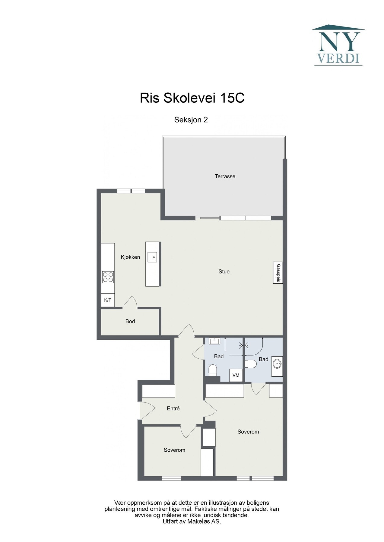 Plantegning. Galleribilde