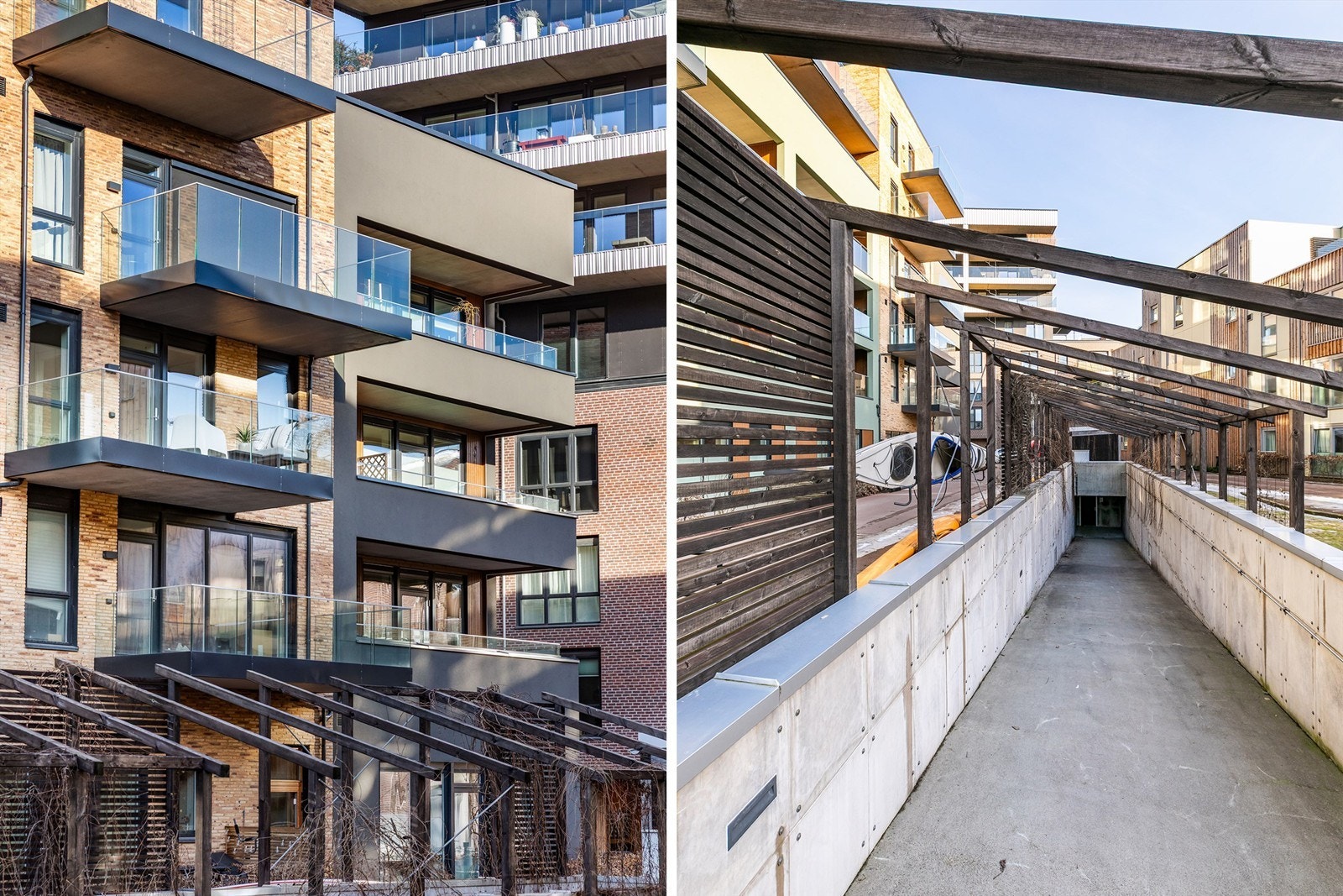 Sameiet har sykler og kajakker som lånes gratis ut til beboerne. I kjelleren finnes også sykkelgarasje og sykkelverksted. Galleribilde