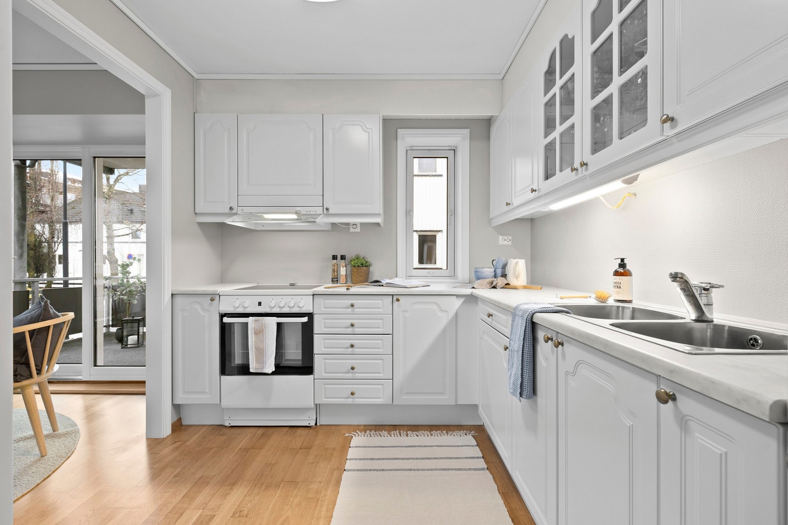 Lyst kjøkken på 7 kvm. Galleribilde