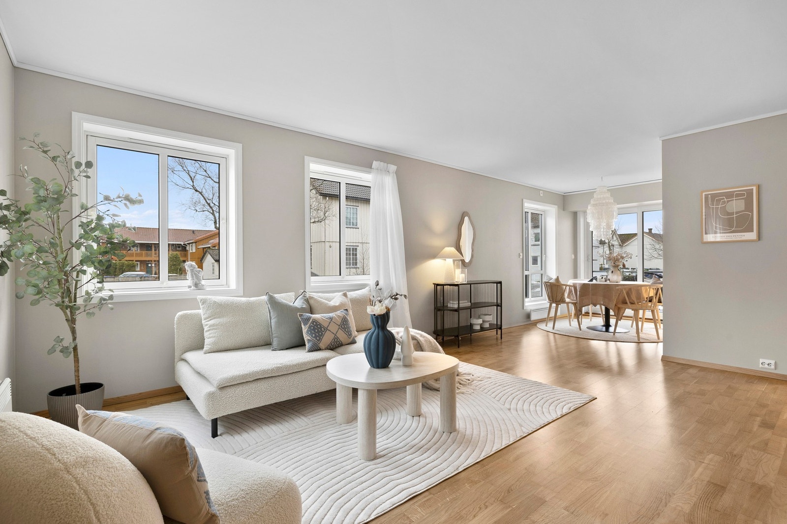 En flott og praktisk leilighet i Stjørdal sentrum. Galleribilde