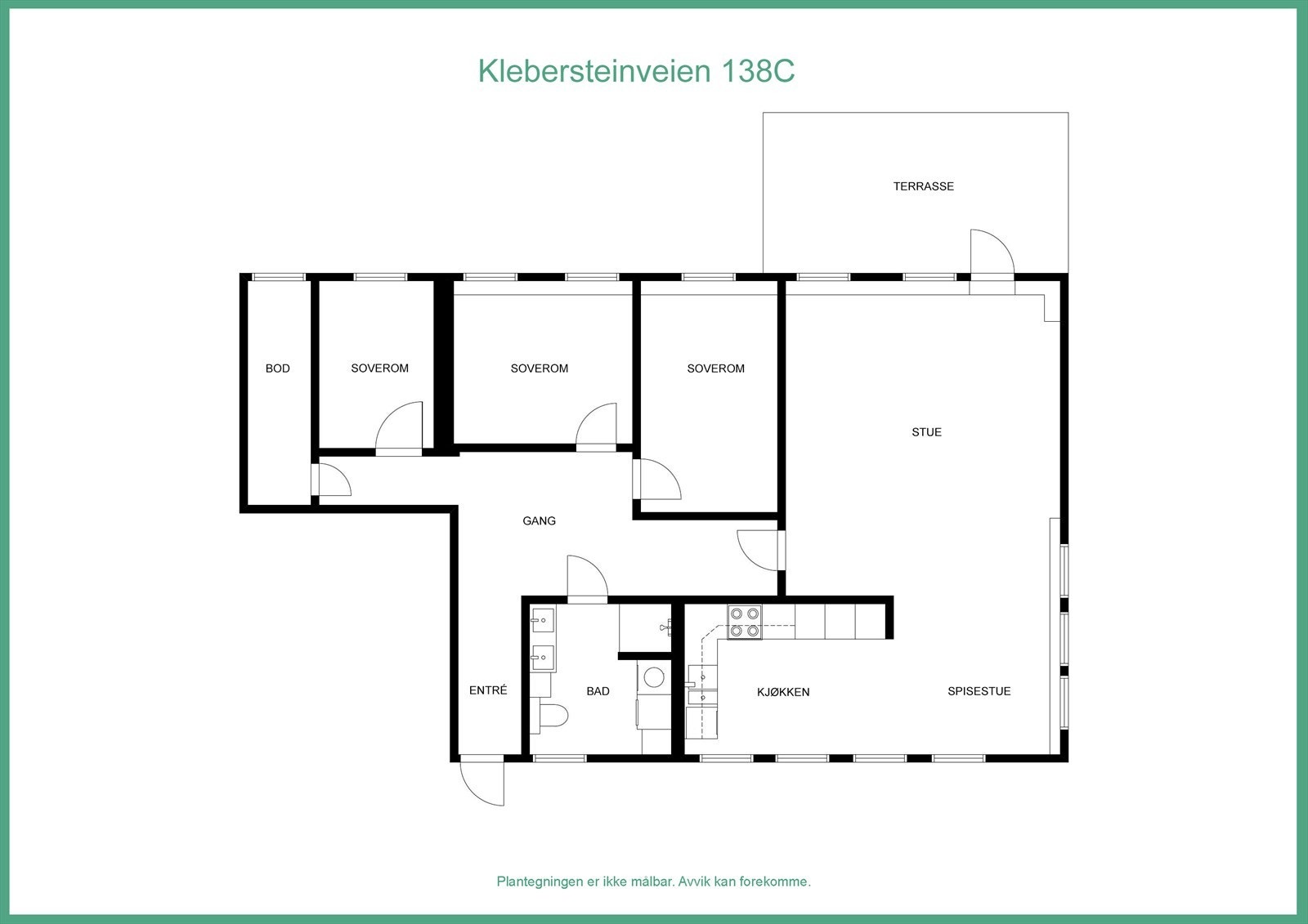 Plantegning Galleribilde