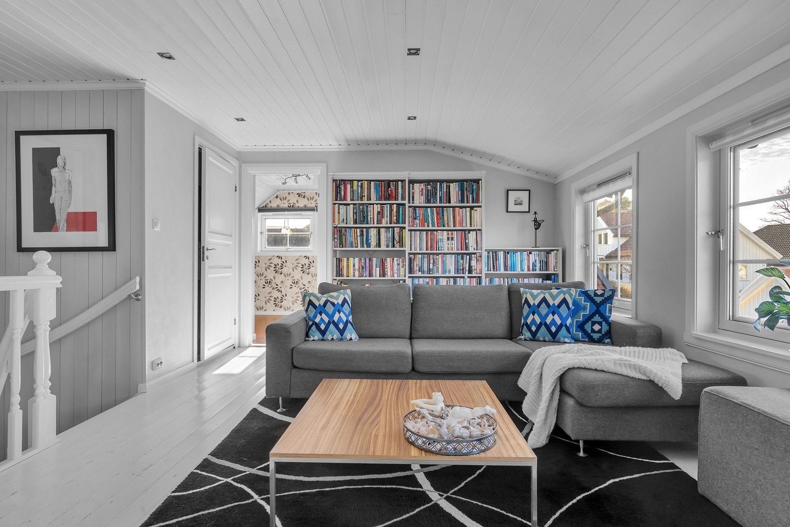 Loftstue Galleribilde