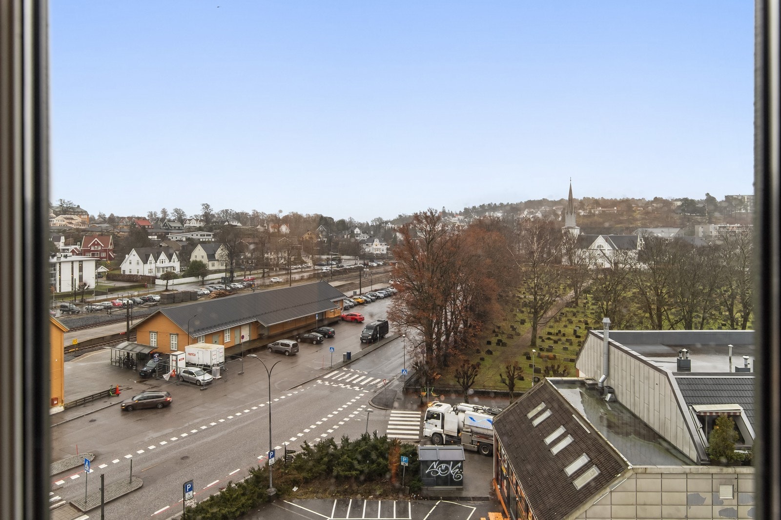Utsikten fra leiligheten. Velkommen til visning! Galleribilde
