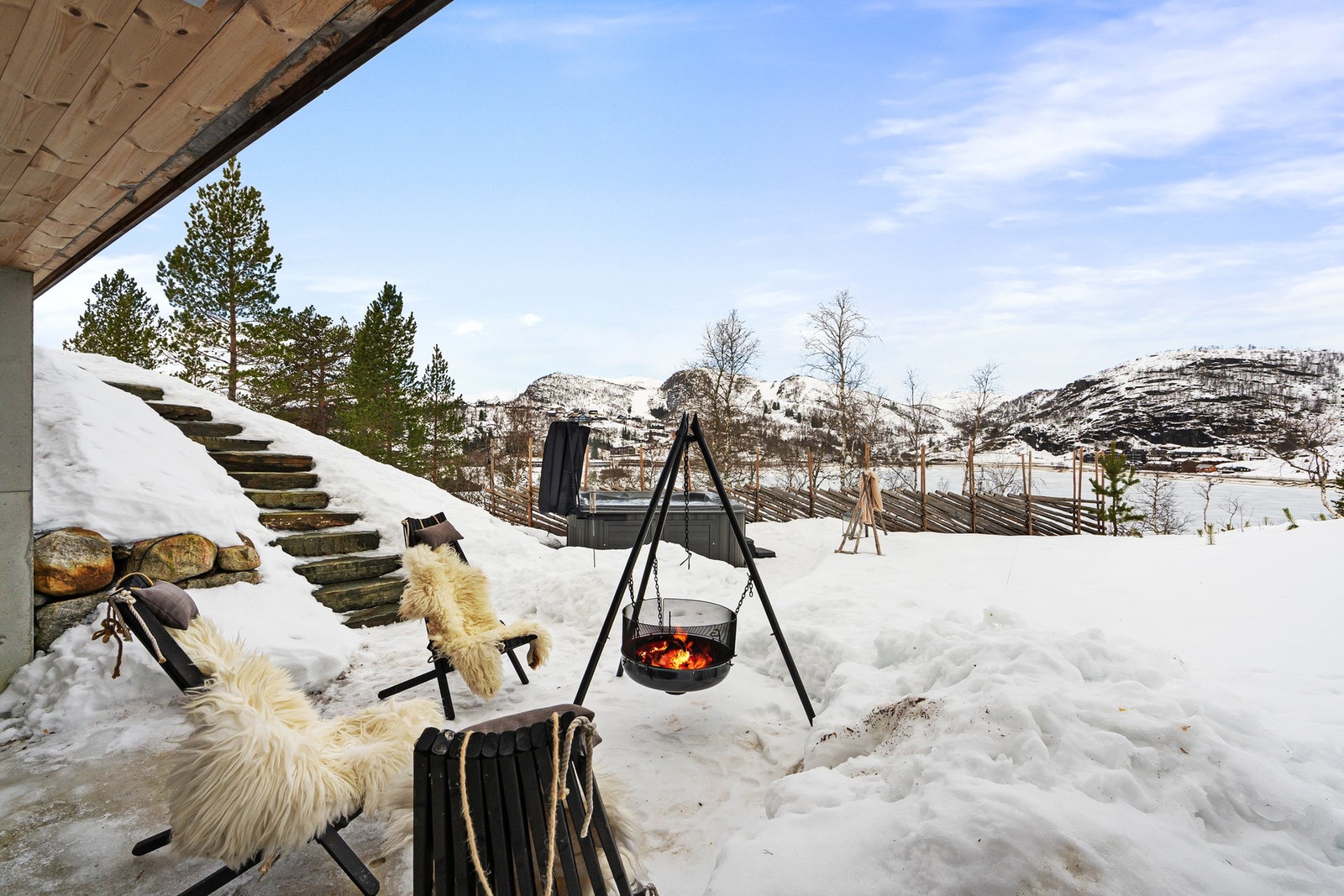 Uteområde. Galleribilde