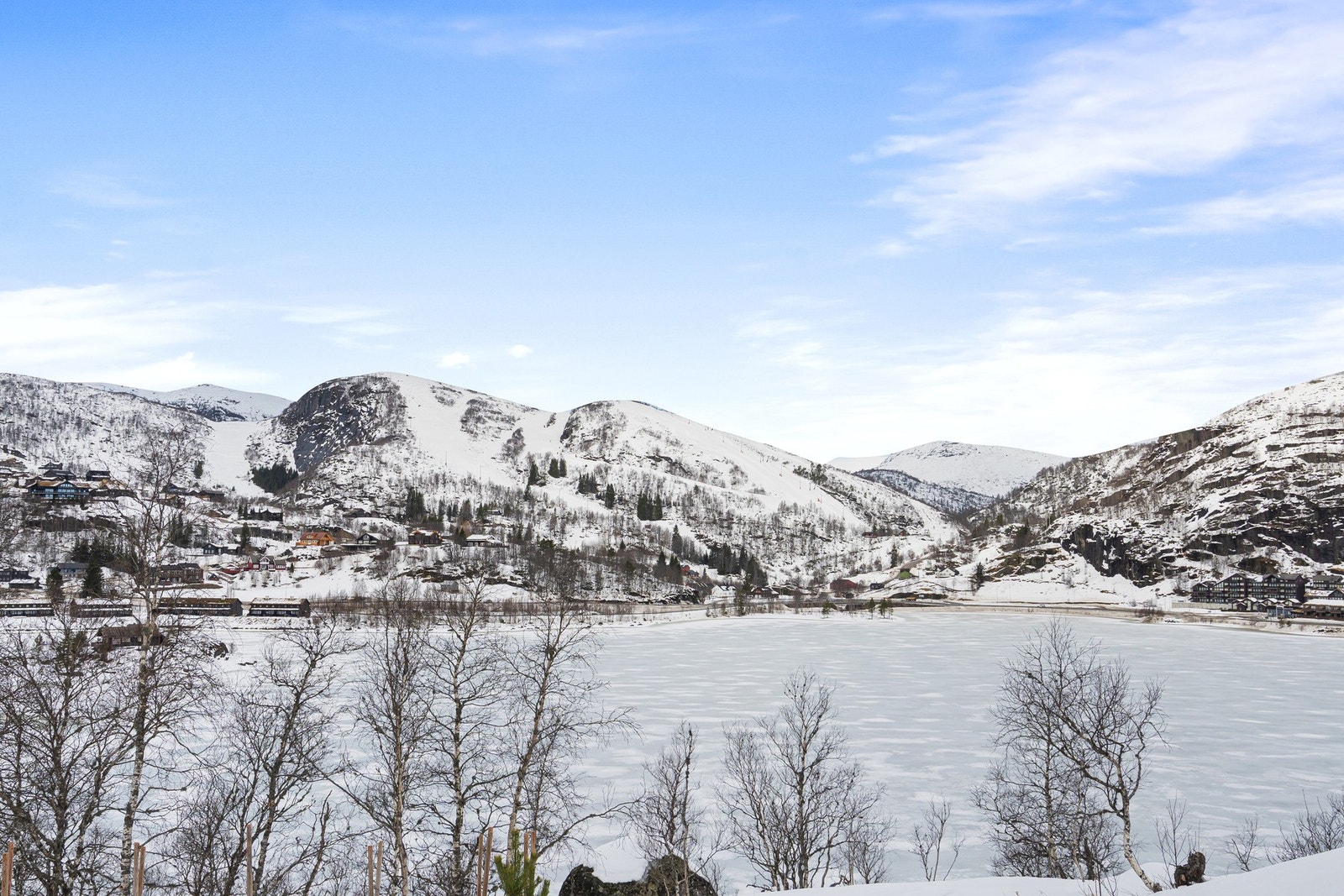 Utsikt fra uteområde. Galleribilde