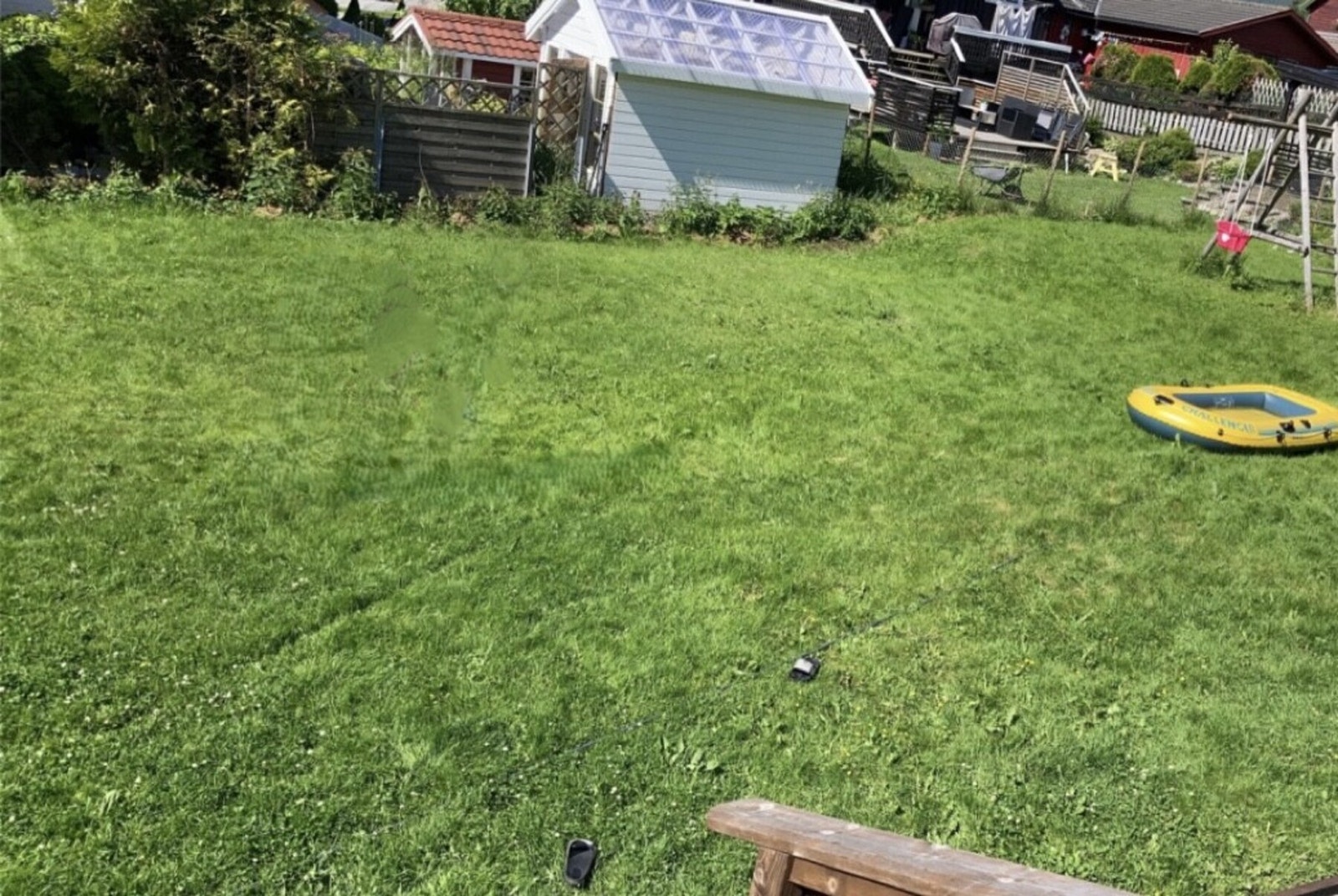 Privat foto av uteområdet Galleribilde