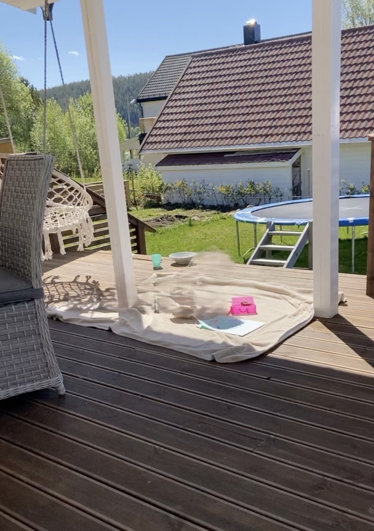 Privat foto av uteområdet Galleribilde