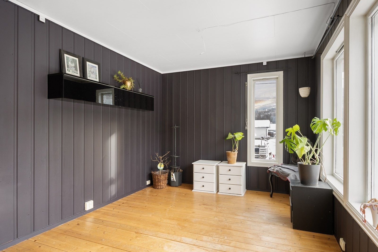 Rommet gir mange bruksmuligheter. Galleribilde