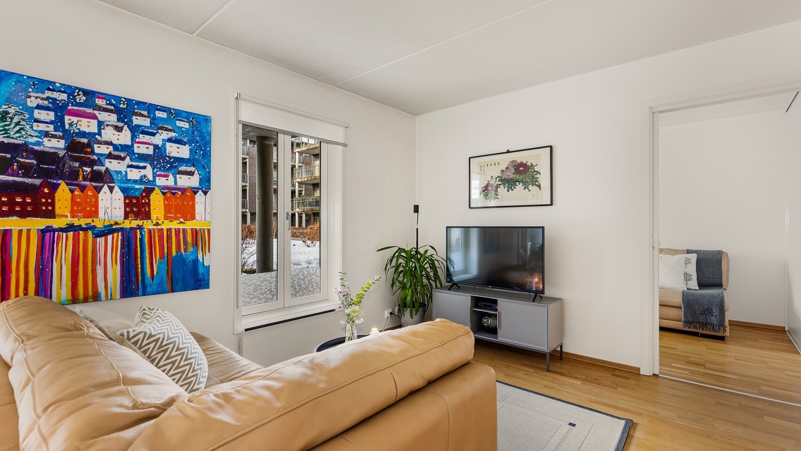 Hyggelig sone i stuen Galleribilde