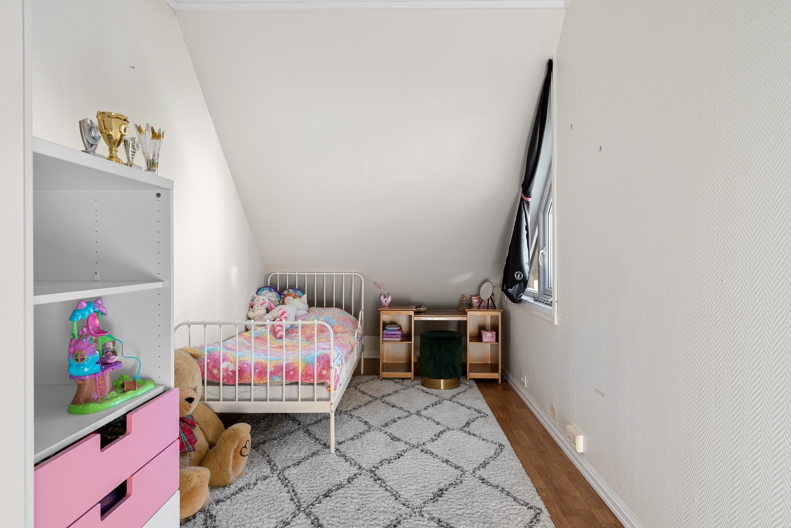 Soverommene kan brukes som barnerom, kontor eller gjesterom - alt etter eget ønske og behov. Galleribilde