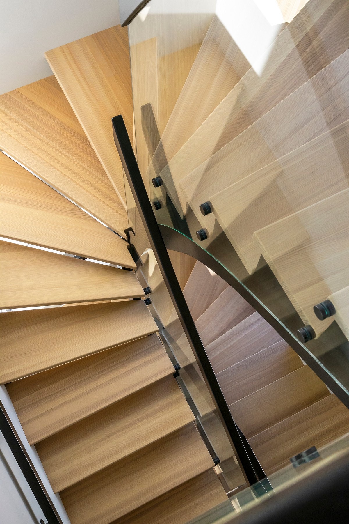 Detaljbilde trappeløp. Galleribilde