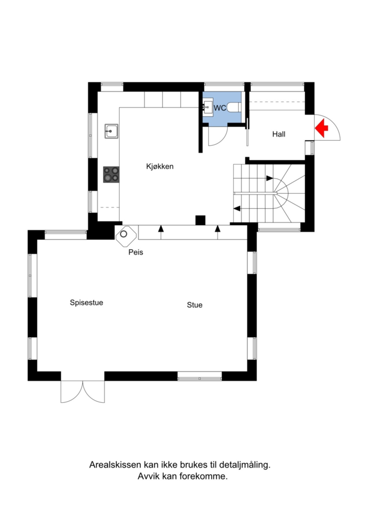 Hartmanns vei 34F - 1. etasje Galleribilde