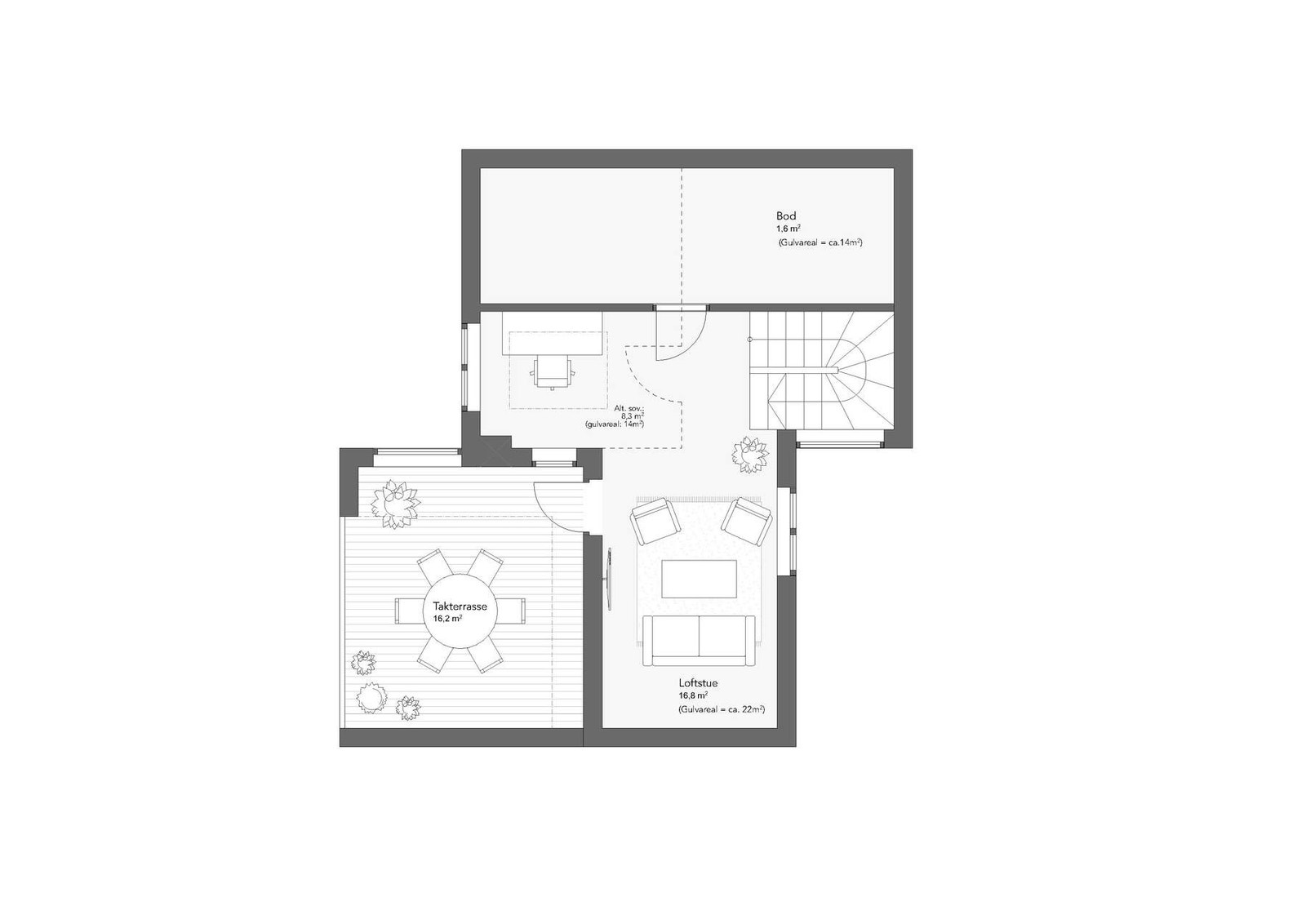 Hartmanns vei 34F - 3. etasje Galleribilde
