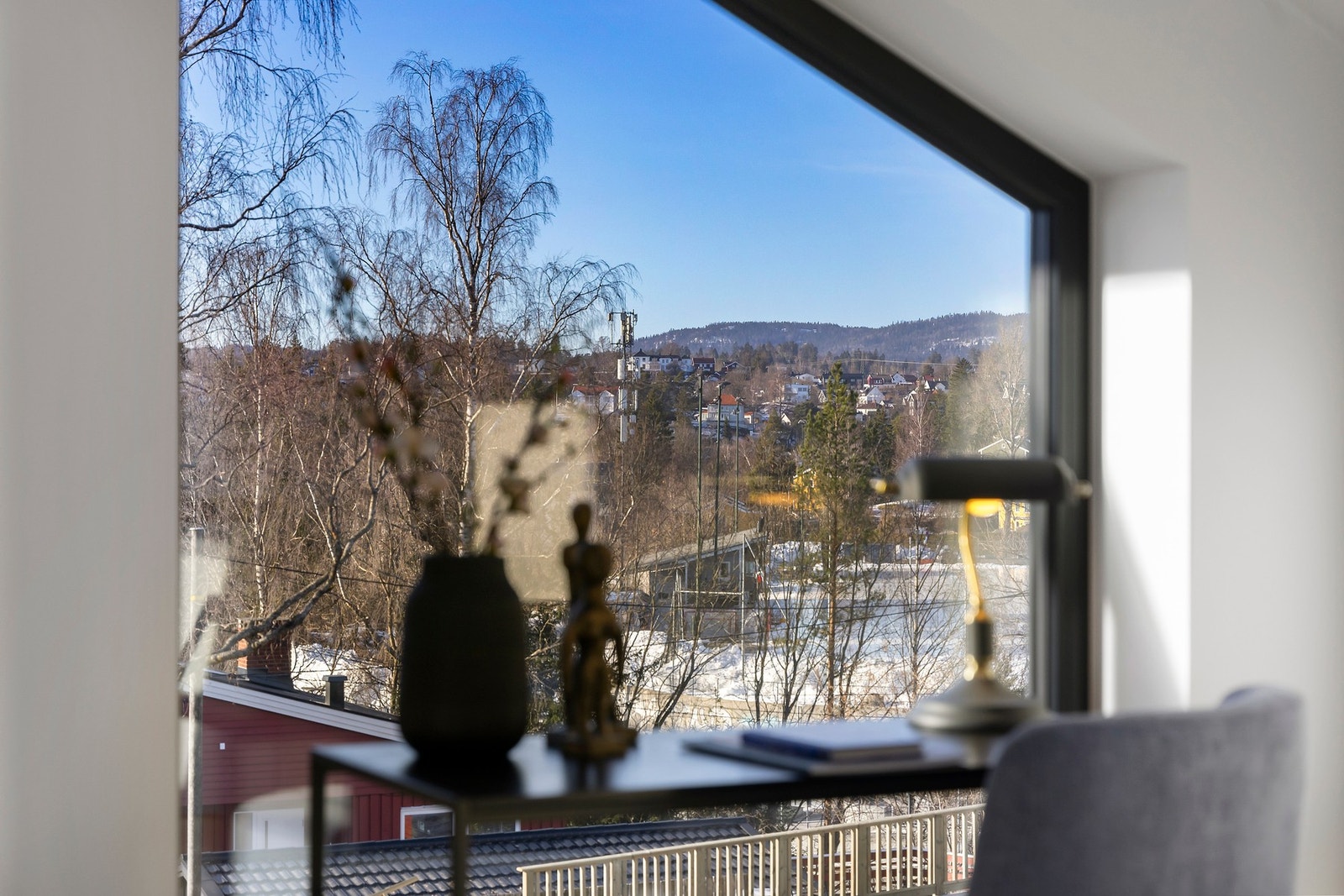 Detalj loftstue Galleribilde