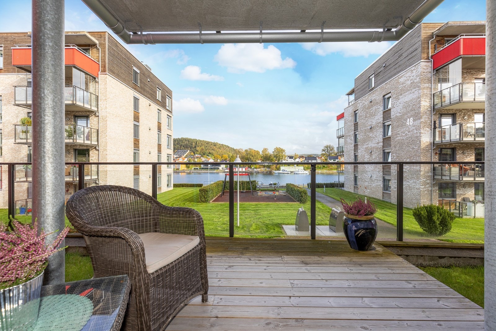 Borettslaget har IN-ordning. Galleribilde