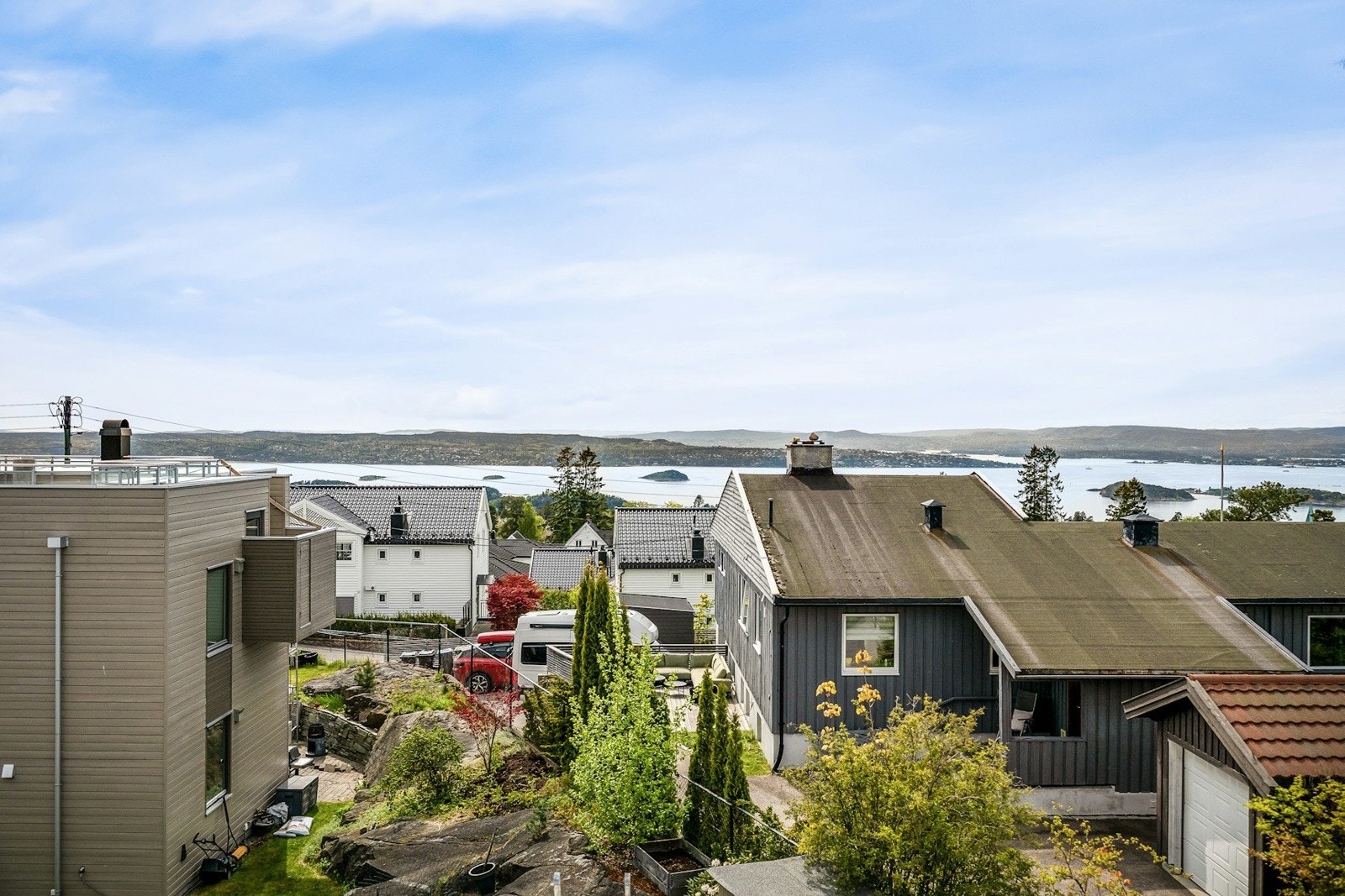 Herifra vil man få fantastisk fjordutsikt. Galleribilde