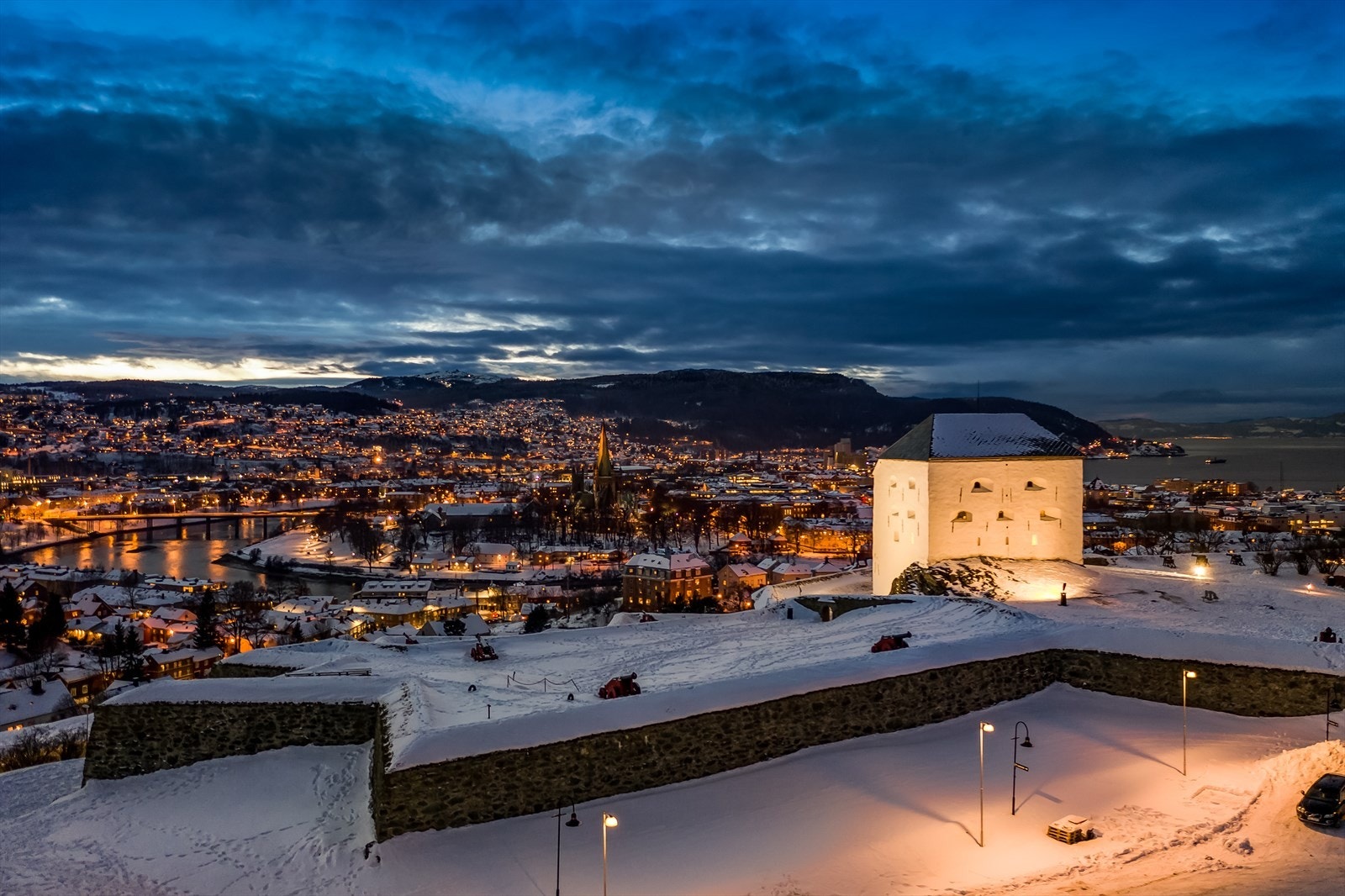 Festningsparken er et flott og populært friluftsområde som passer for alle. Galleribilde