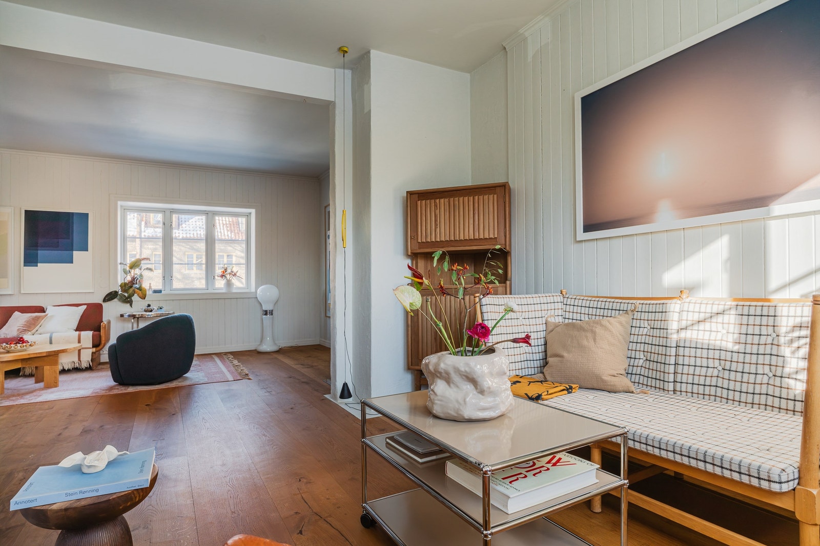 Det store rommet gir fleksibilitet og kan enkelt deles inn i flere soner. Galleribilde