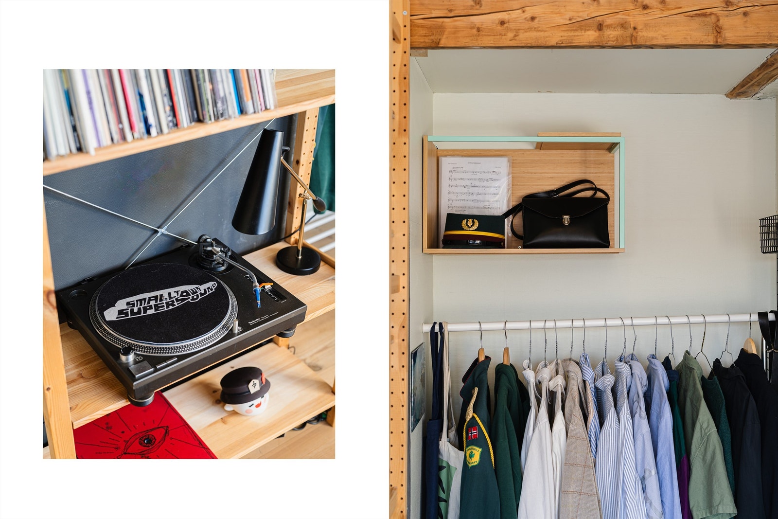 Gode muligheter for smarte oppbevaringsløsninger. Galleribilde