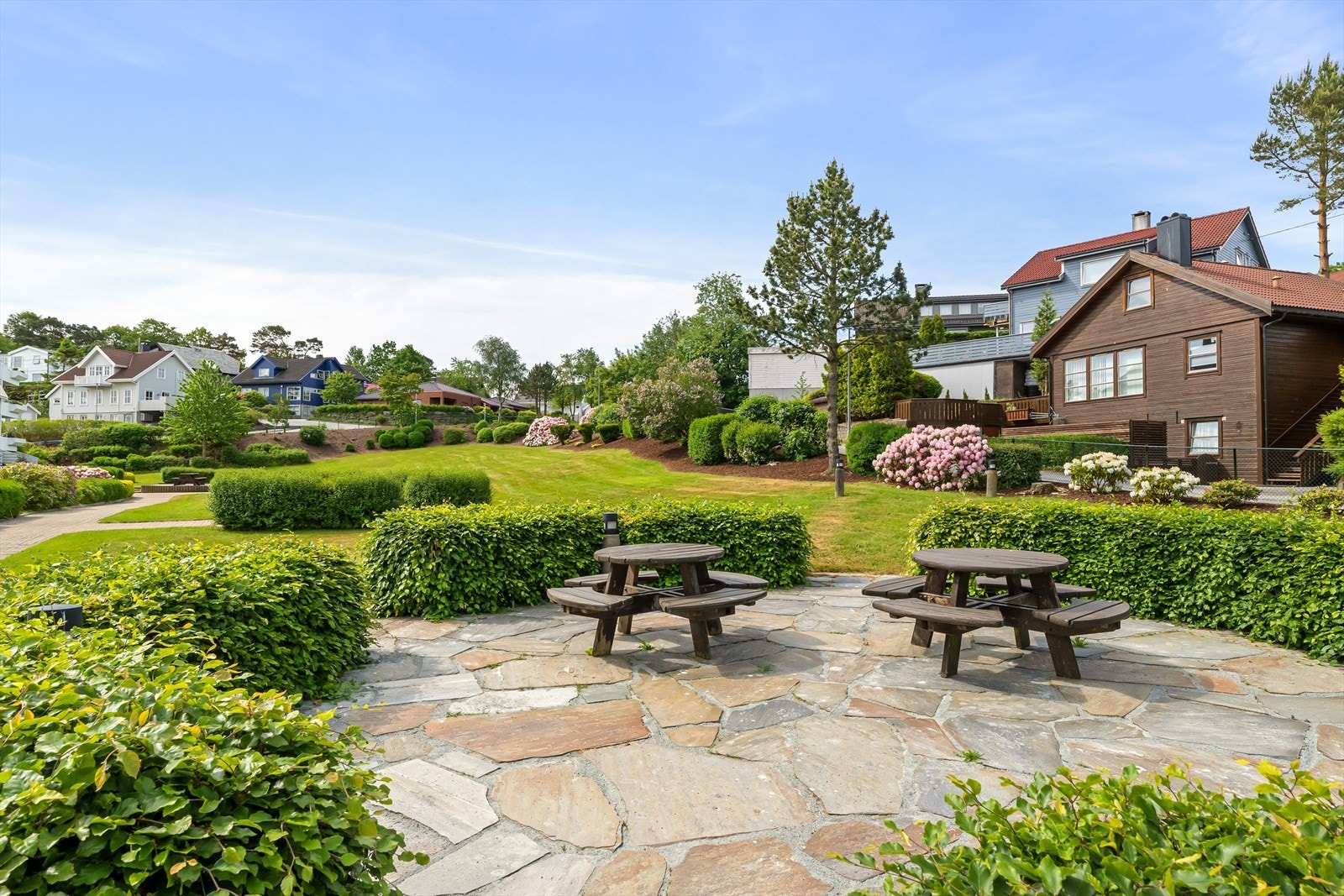 Sameiet er veldrevet og kjent for et hyggelig bomiljø og godt naboskap Galleribilde