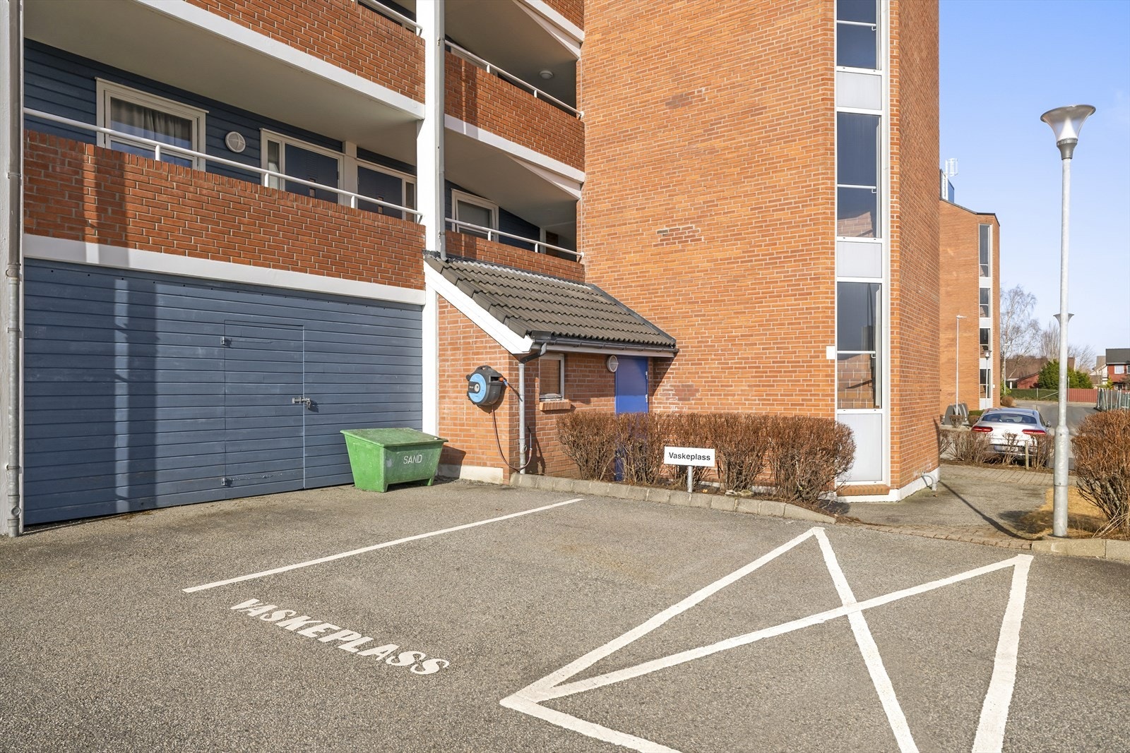 Utvendig felles vaskeplass Galleribilde