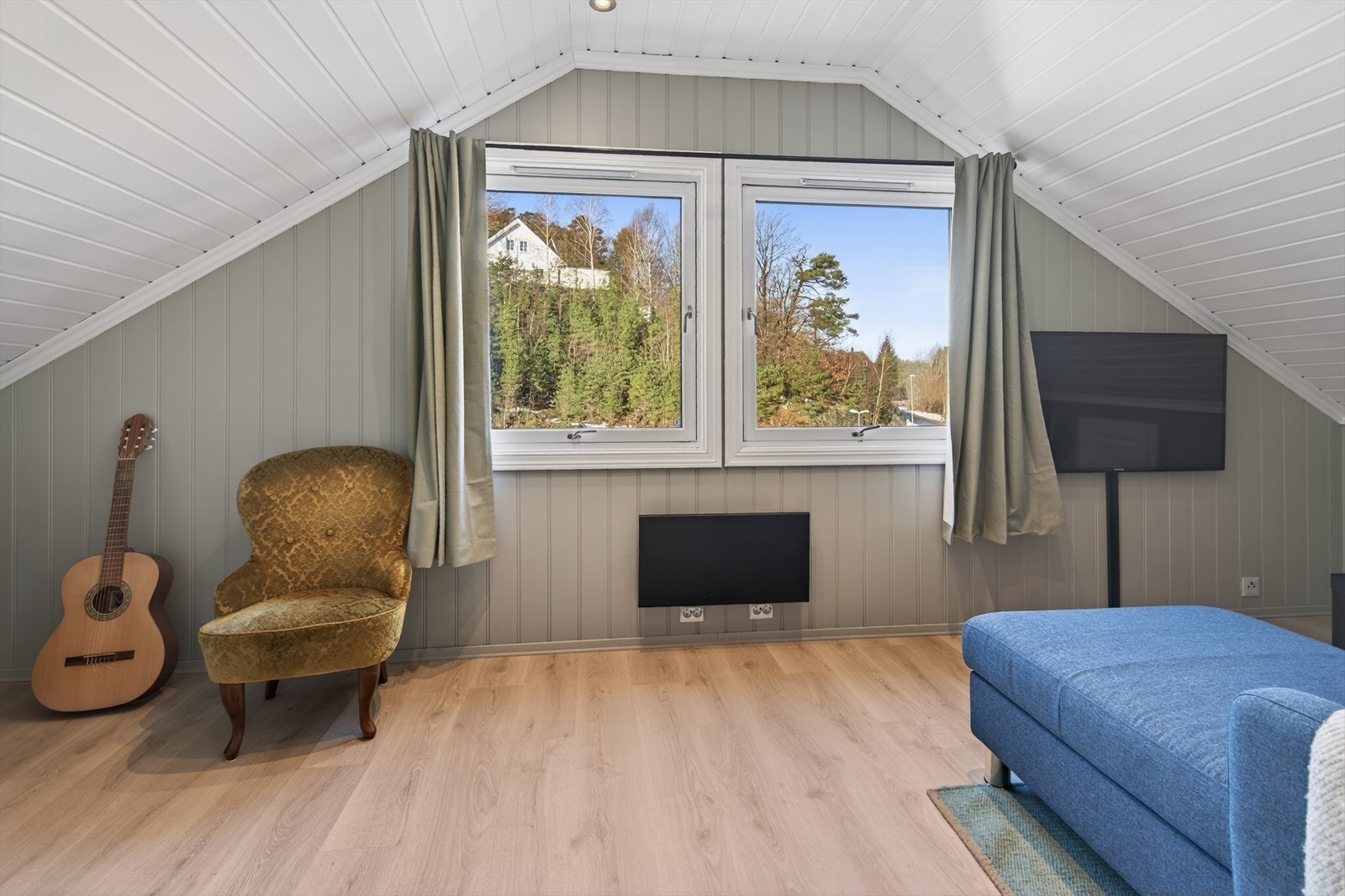 Loftsstue/soverom Galleribilde