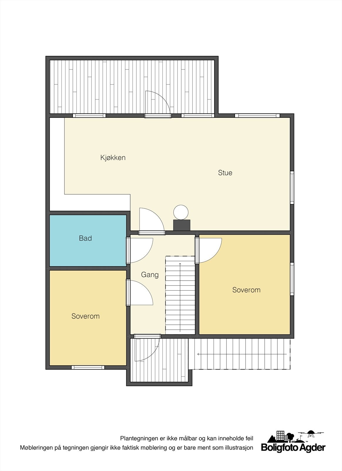 Plantegning 2 etasje Galleribilde