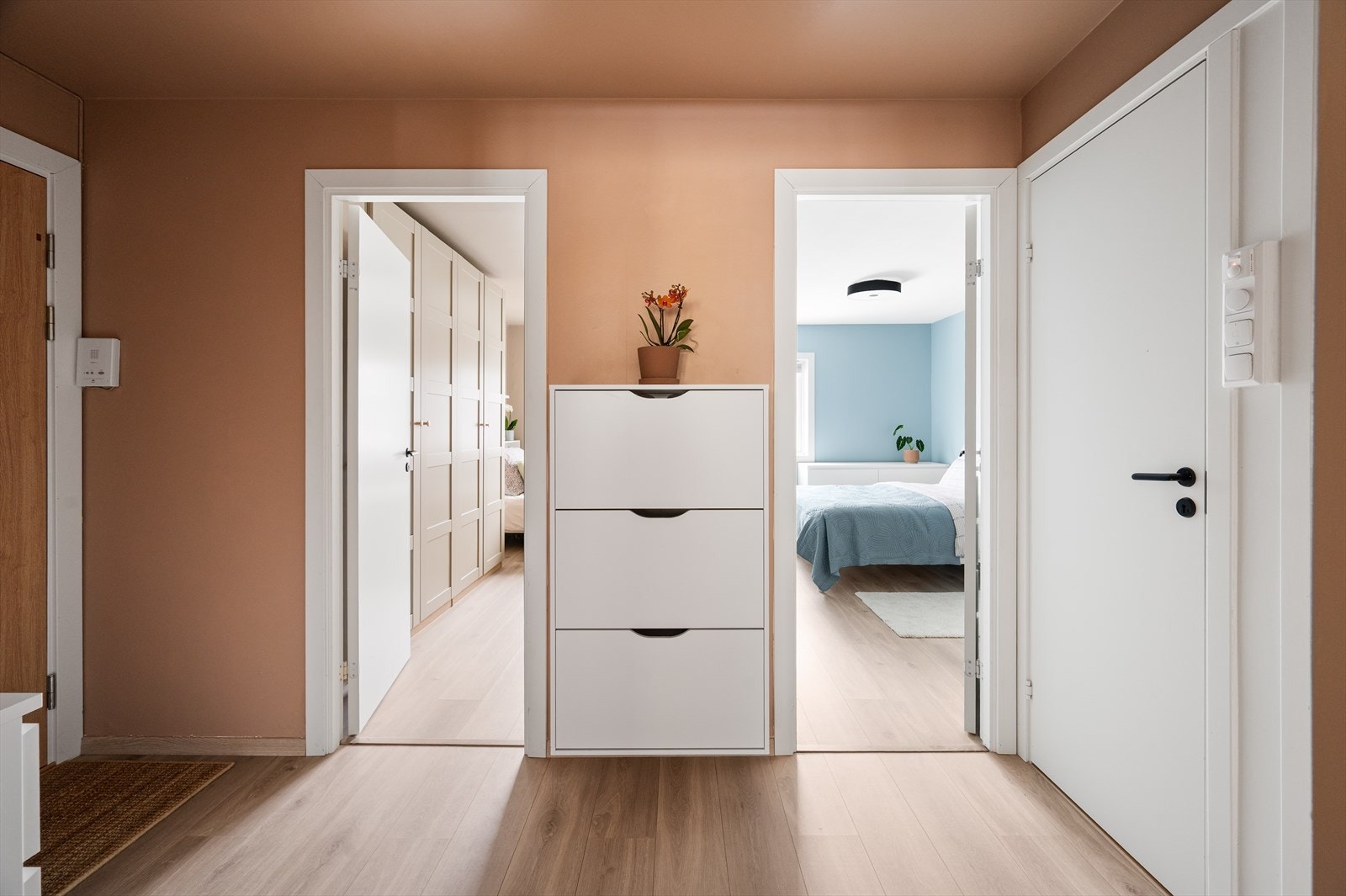 La oss ta en titt på soverommene. Galleribilde