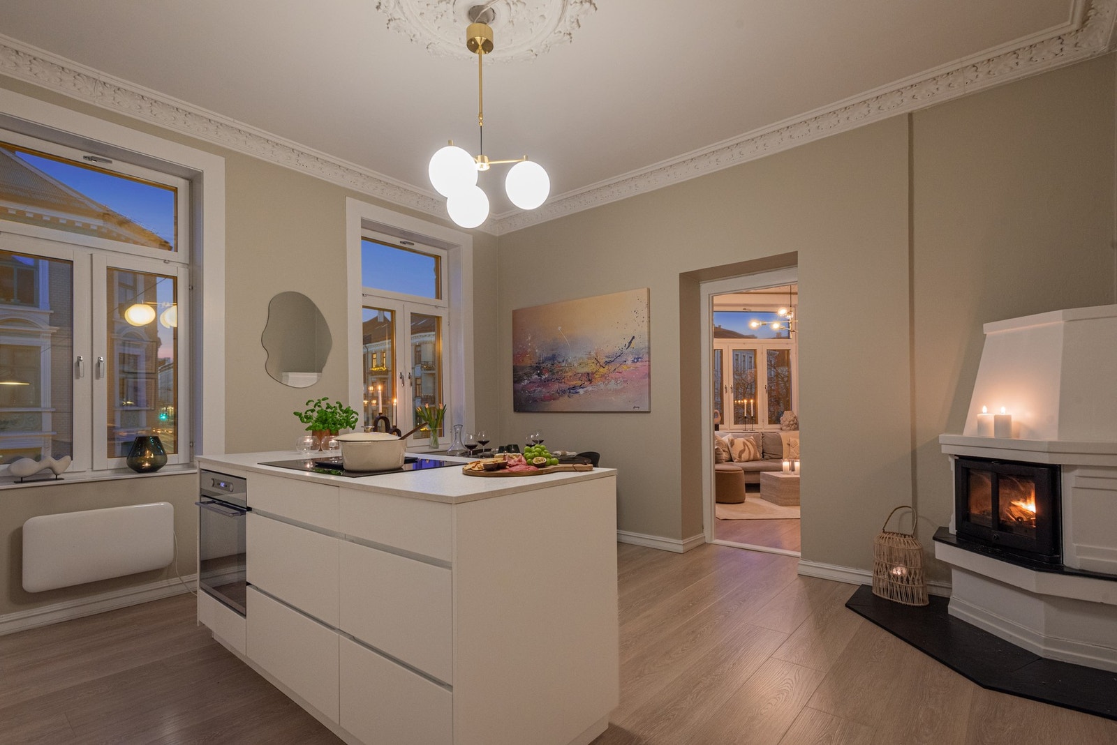 Svært lekker 3-roms med utmerket beliggenhet i hjertet av Torshov. Galleribilde