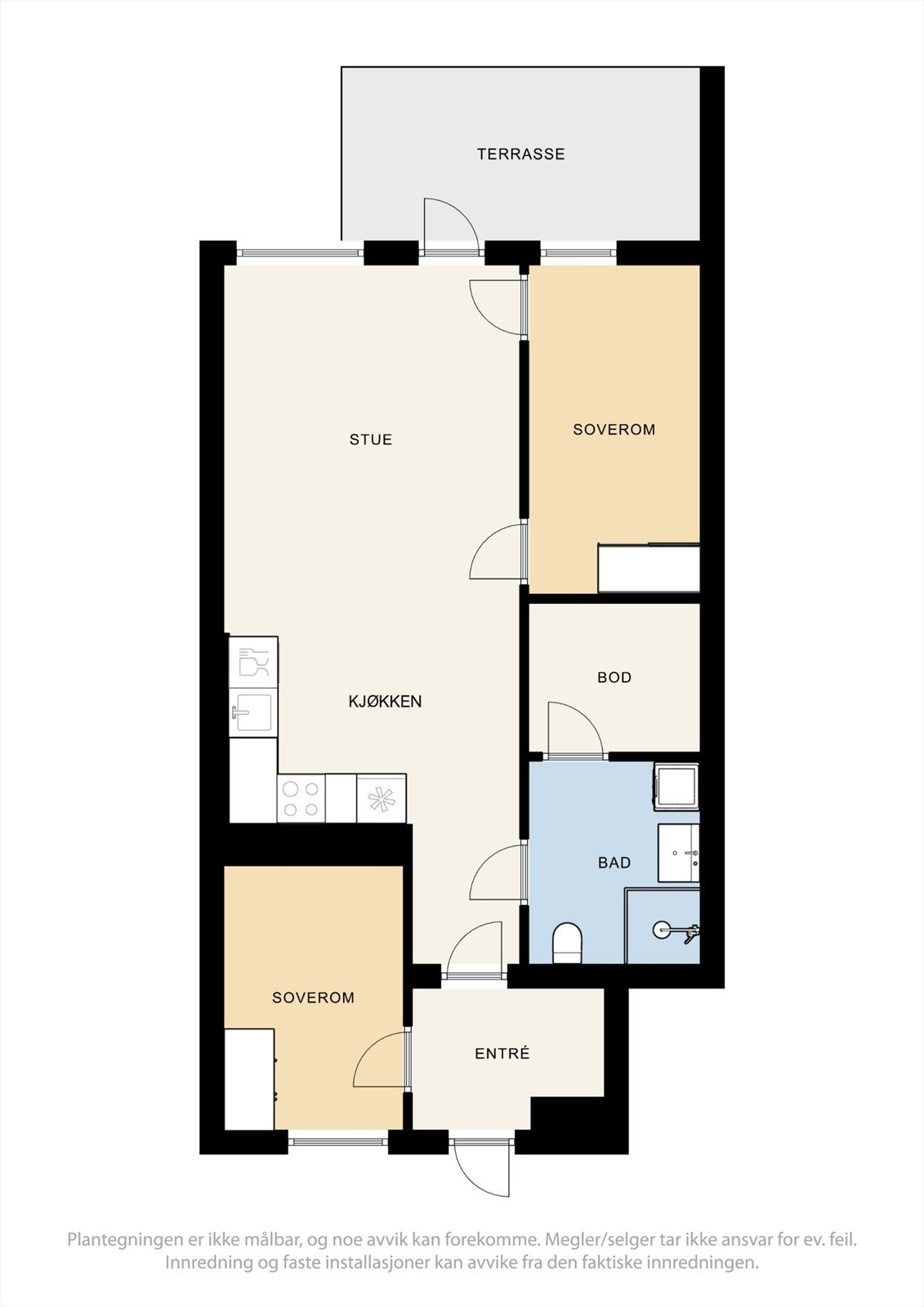 Plantegning. Galleribilde