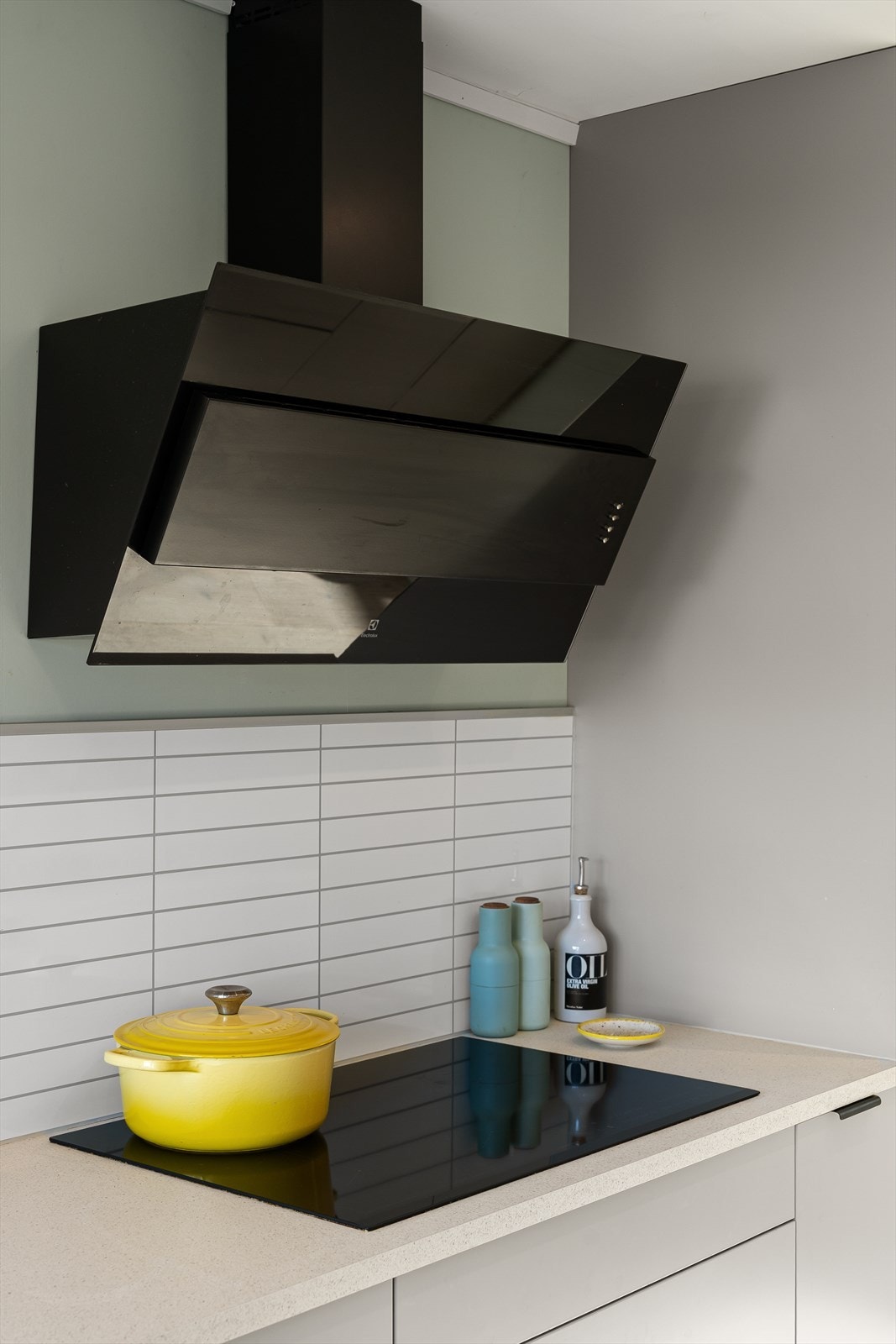 Moderne kjøkkenvifte Galleribilde