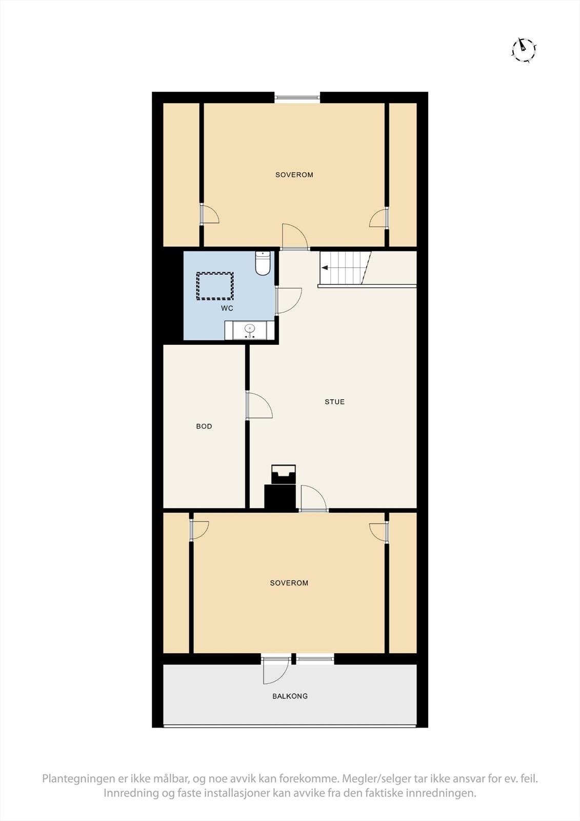 Plantegning 2. etasje. Galleribilde