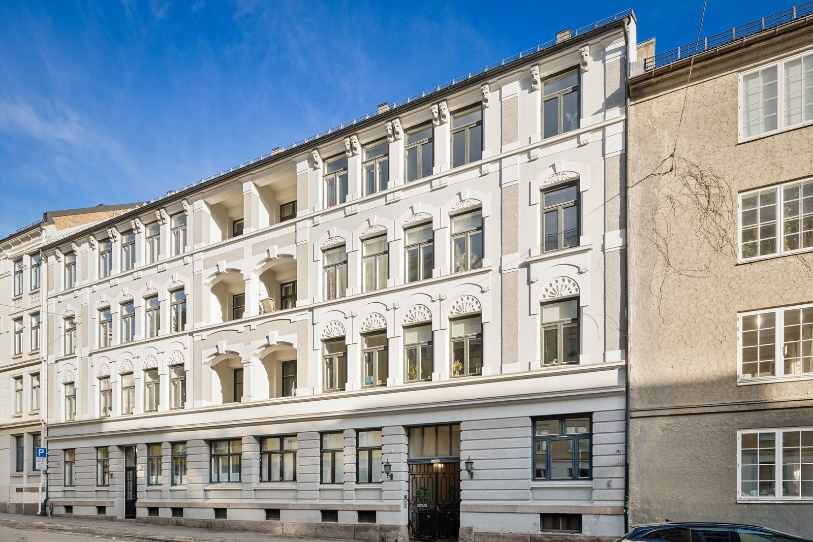Klassisk og representativ bygård Galleribilde