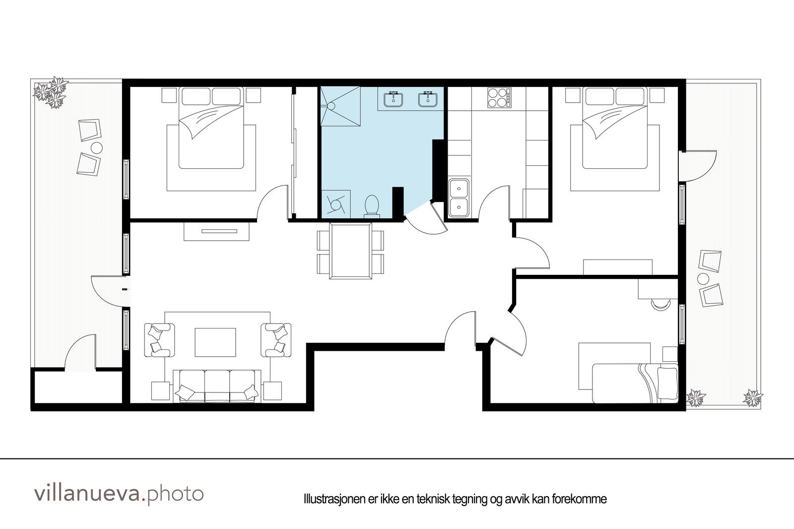 Plantegning. Galleribilde
