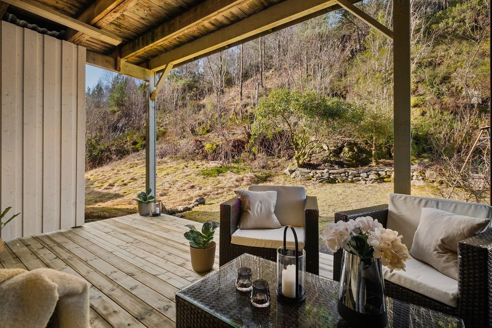 Terrassen ble skiftet av eier i 2026. Galleribilde