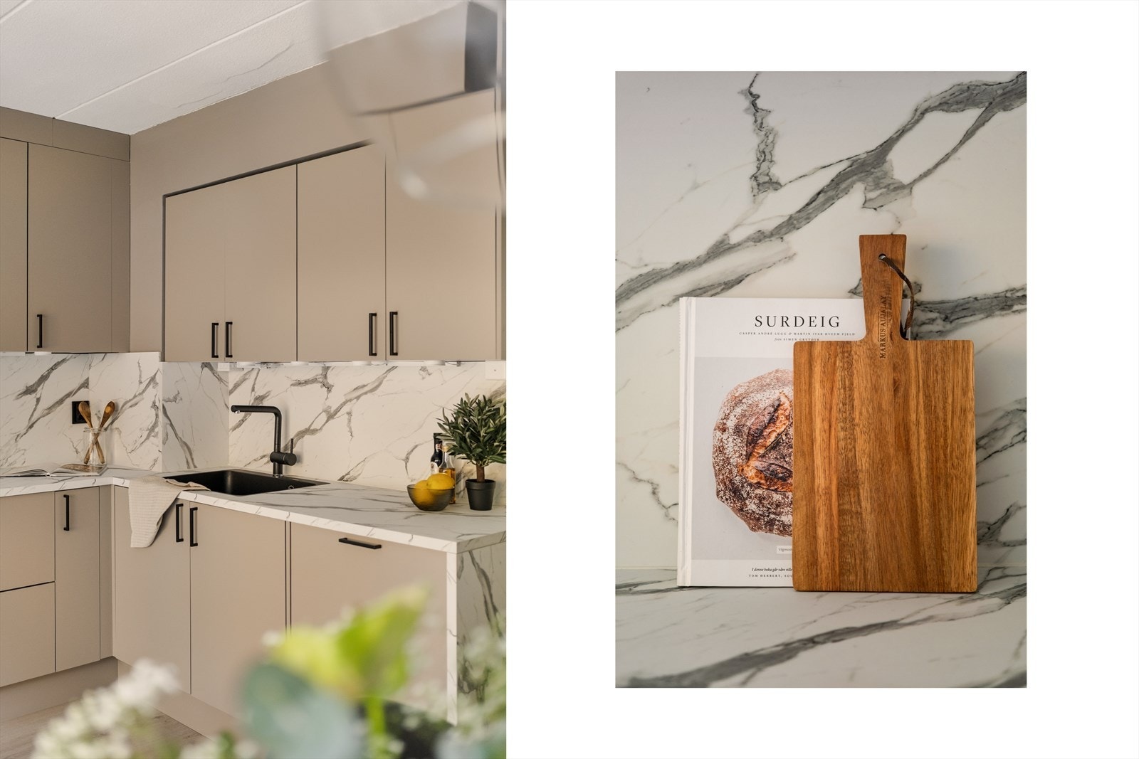 Her er tatt gode stilvalg for et moderne og tidsriktig uttrykk. Galleribilde