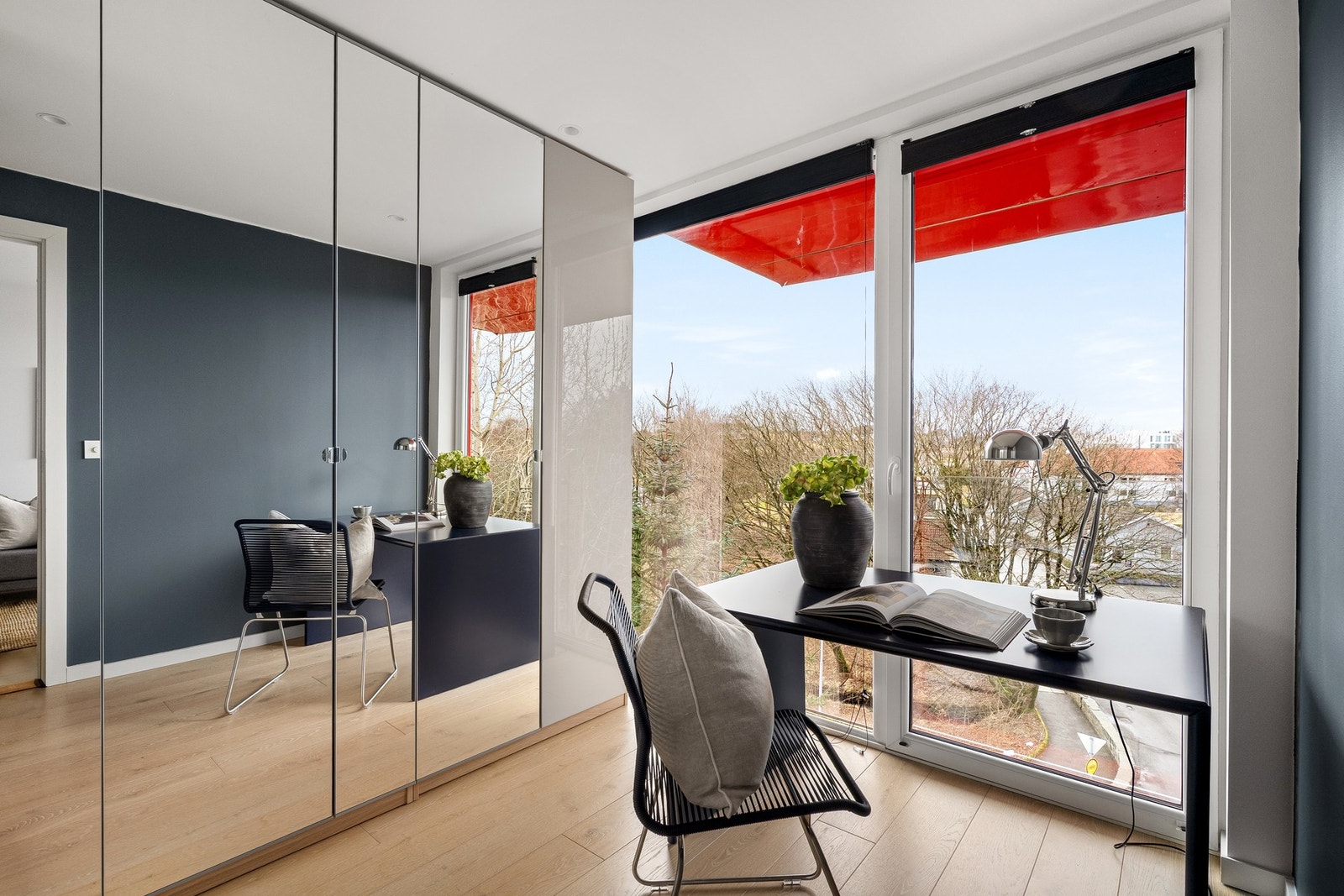 Soverom III blir i dag benyttet som kontor. Galleribilde