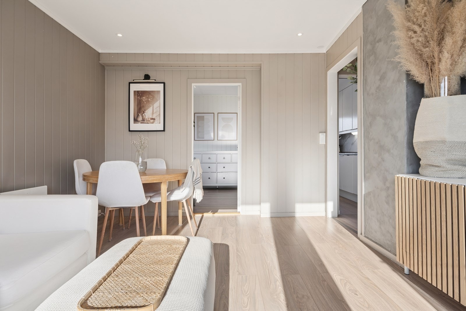 Det er plass til en spisegruppe. Galleribilde