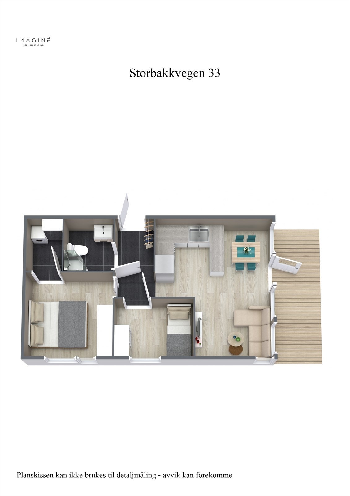 Storbakkvegen 33 - 3D Galleribilde