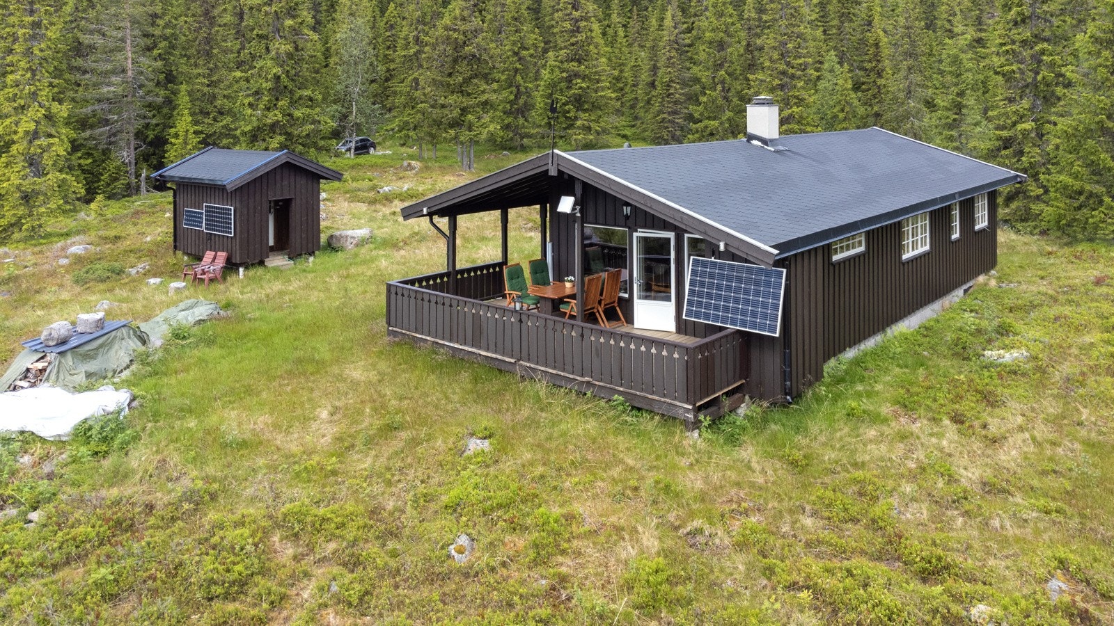 Hytta er svært godt vedlikeholdt. Galleribilde