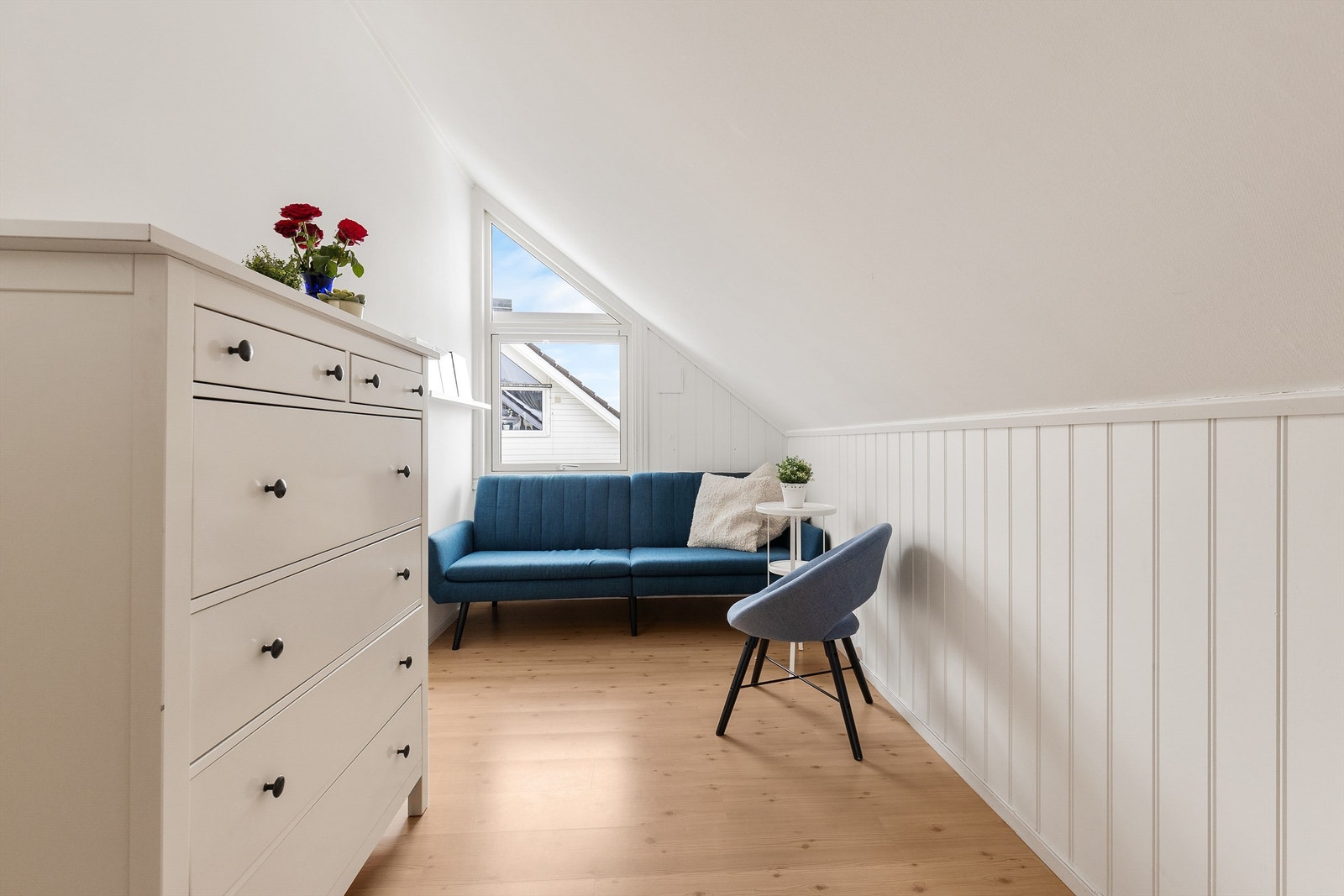 Rommene er perfekt som barnerom, gjesterom eller kontor. Galleribilde