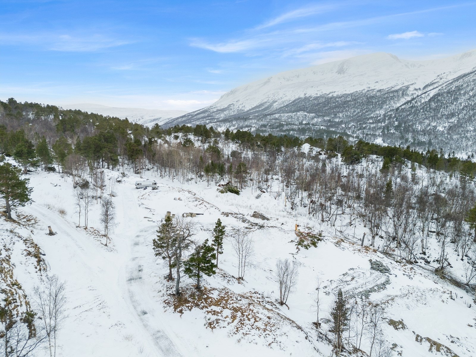 Nærområdet byr på gode muligheter for jakt, fjellturer og sykkelturer i vakker natur. Galleribilde