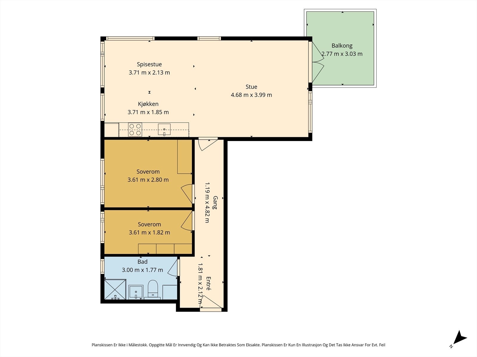 Plantegning. Galleribilde
