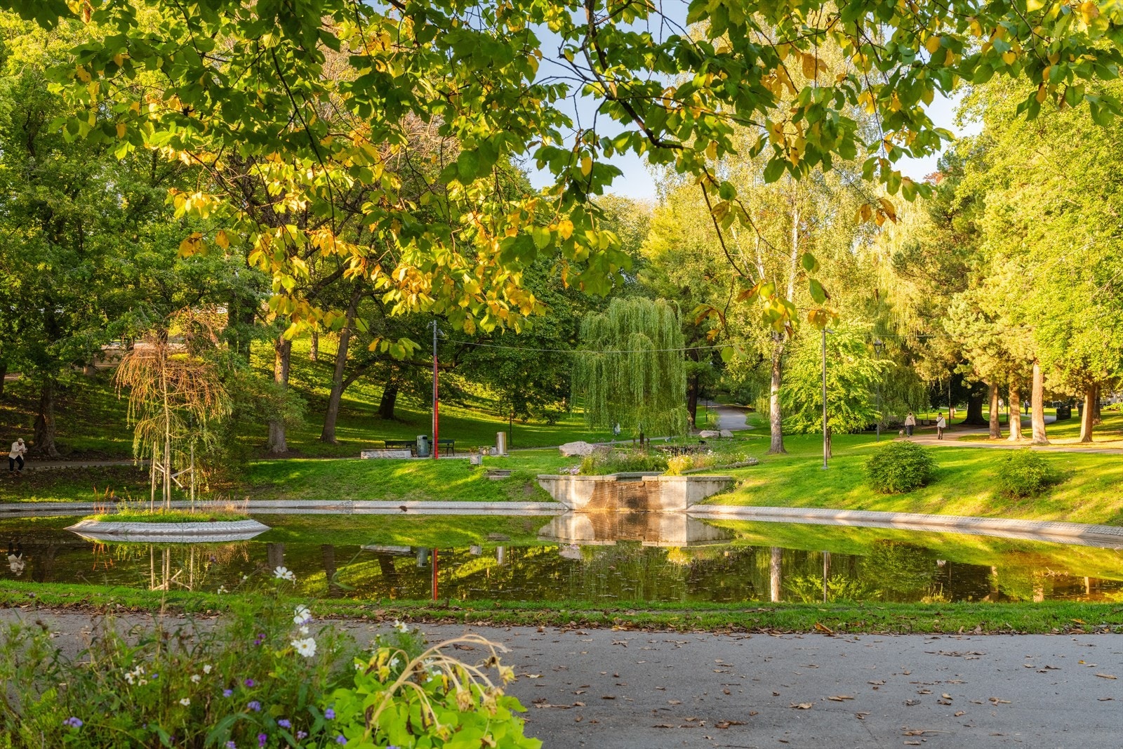 Like ved finner man også parken på St. Hanshaugen. Galleribilde